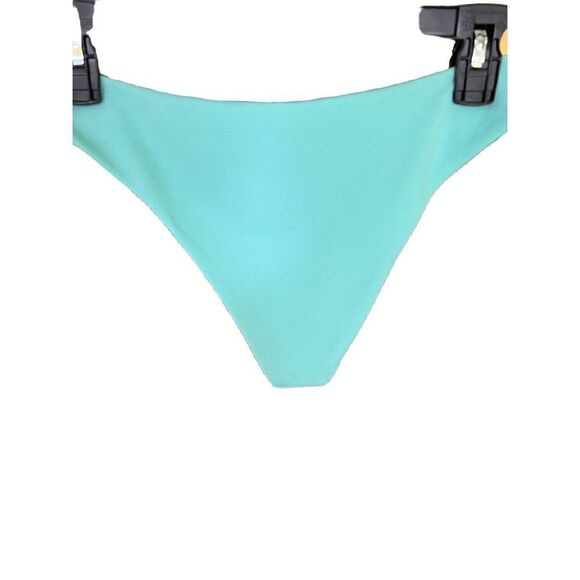 Zaful Women’s Bikini Bottoms SZ S -Turquoise NWT - Picture 3 of 6